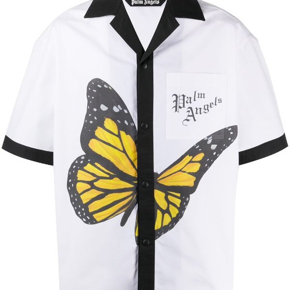 Palm Angels Butteryfly Bowling Shirt - Picture 2 of 5